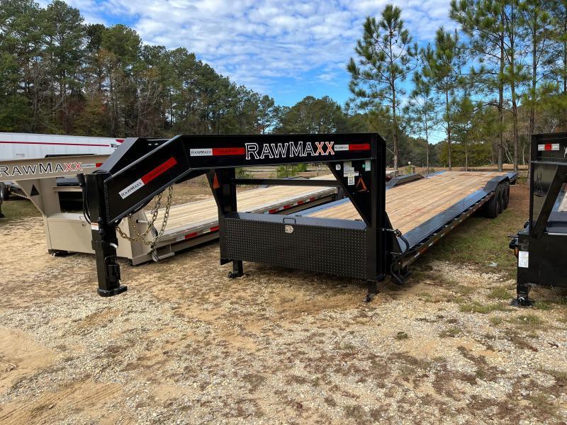 2023 RawMaxx 40' x 102" Equipment Hauler 21k Gooseneck Car Hauler CDplVA