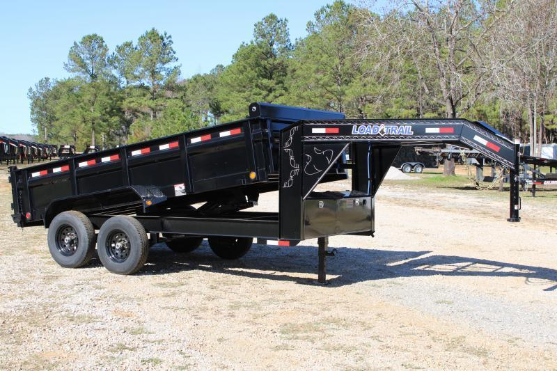 Load Trail 83"X14' 14K Gooseneck Dump Trailer Load Trail 83"X14' 14K Gooseneck Dump Trailer