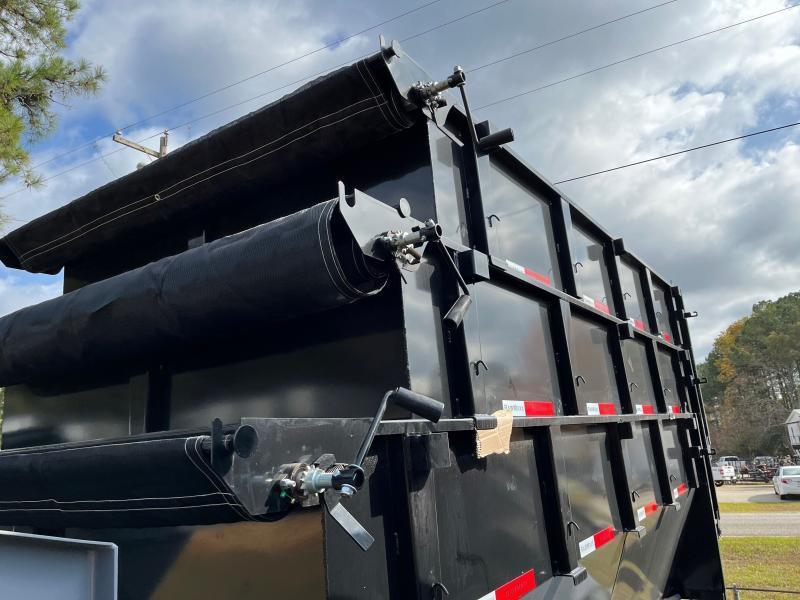 2023 RawMaxx 16' x 83" 14k Gooseneck Roll Off Dump Electric Tarp