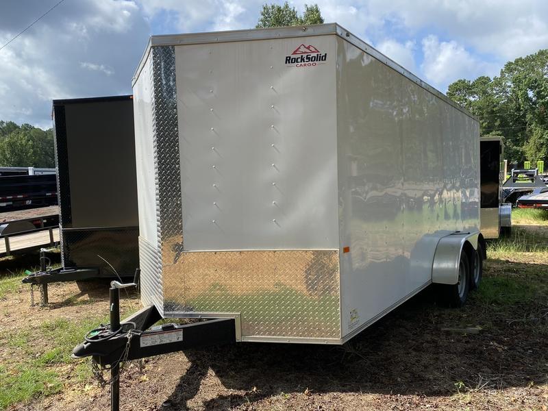 2021 Rock Solid Cargo 7'X16' 7K Cargo / Enclosed Trailer 2021 Rock Solid Cargo 7'X16' 7K Cargo / Enclosed Trailer