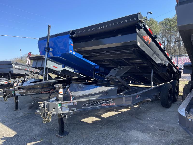 2025 Horizon Trailers 7x14' HZ7 16k Dump Trailer