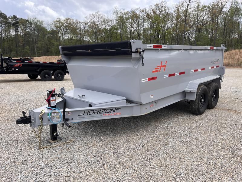 2025 Horizon Trailers 14' 14k LZ7 42" Sides Dump Trailer