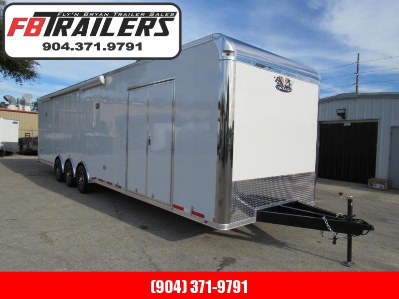 2021 Vintage Trailers 34ft Bath Package Car / Racing Trailer 2021 Vintage Trailers 34ft Bath Package Car / Racing Trailer