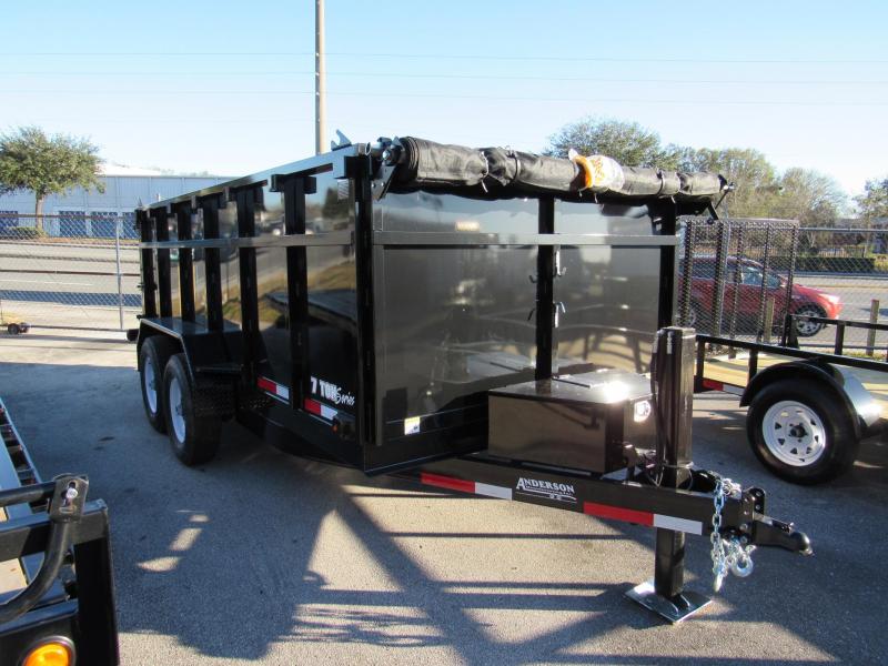 2020 Anderson Manufacturing 7X14 4FT HIGH SIDE WITH HYDRAULIC JACK DUMP TRAIL Dump Trailer 2020 Anderson Manufacturing 7X14 4FT HIGH SIDE WITH HYDRAULIC JACK DUMP TRAIL Dump Trailer