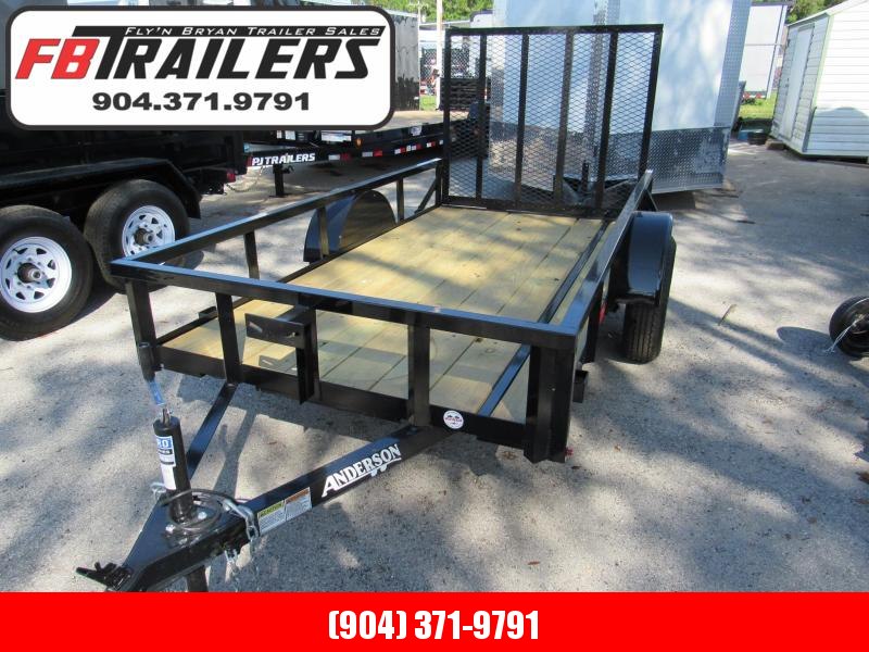 2022 Anderson Manufacturing HD 5X10 Utility Trailer 2022 Anderson Manufacturing HD 5X10 Utility Trailer