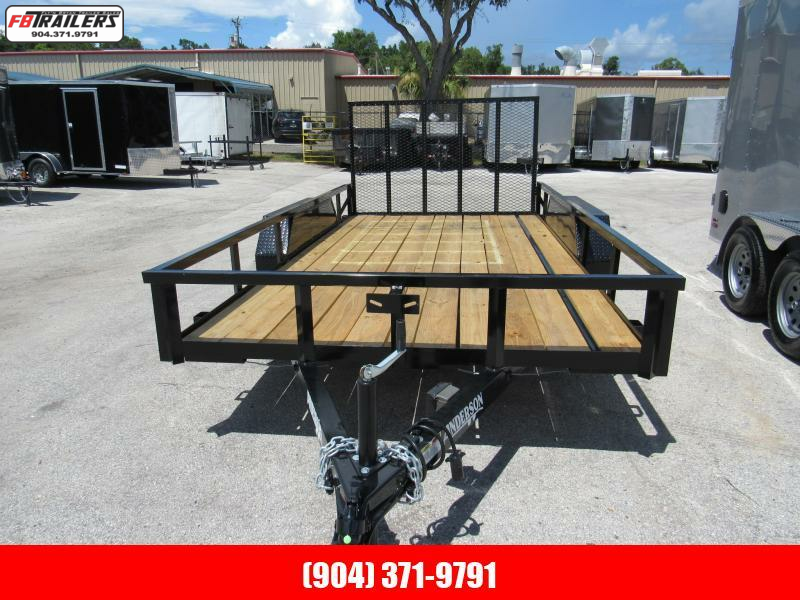 2023 Anderson Manufacturing 6x12 Utility Trailer FB Trailer Dealer