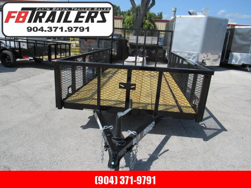 2022 Anderson Manufacturing 6X12 with 2ft Mesh Sides Utility Trailer 2022 Anderson Manufacturing 6X12 with 2ft Mesh Sides Utility Trailer