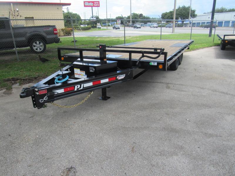 2022 PJ Trailers 22ft T8 Full Deck Tilt Equipment Trailer 2022 PJ Trailers 22ft T8 Full Deck Tilt Equipment Trailer