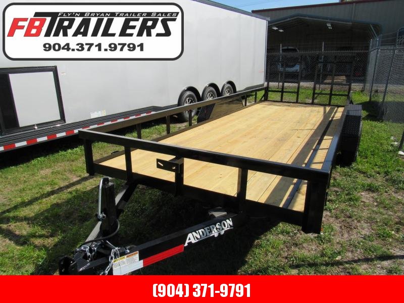 2022 Anderson Manufacturing HD 7X20 Utility Trailer 2022 Anderson Manufacturing HD 7X20 Utility Trailer