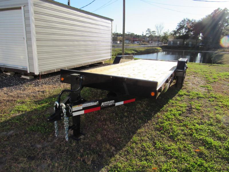 2020 Anderson Manufacturing EQ722T 22ft Full Width X Ramps Equipment Trailer 2020 Anderson Manufacturing EQ722T 22ft Full Width X Ramps Equipment Trailer