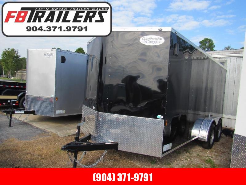 2022 Continental Cargo 7X16 Rear Double Door Enclosed Cargo Trailer 2022 Continental Cargo 7X16 Rear Double Door Enclosed Cargo Trailer