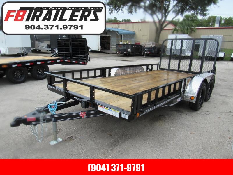 2021 PJ Trailers 7X16 with ATV side Ramps Utility Trailer 2021 PJ Trailers 7X16 with ATV side Ramps Utility Trailer
