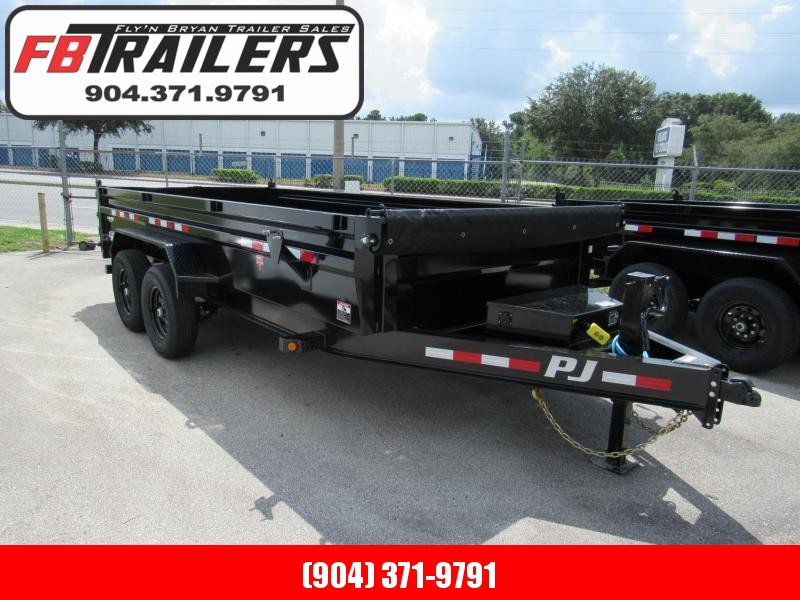 2020 PJ Trailers 16ft Low Profile Dump Trailer 2020 PJ Trailers 16ft Low Profile Dump Trailer