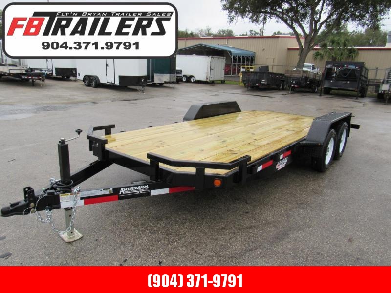 2021 Anderson Manufacturing 18ft Open Car Hauler Car / Racing Trailer