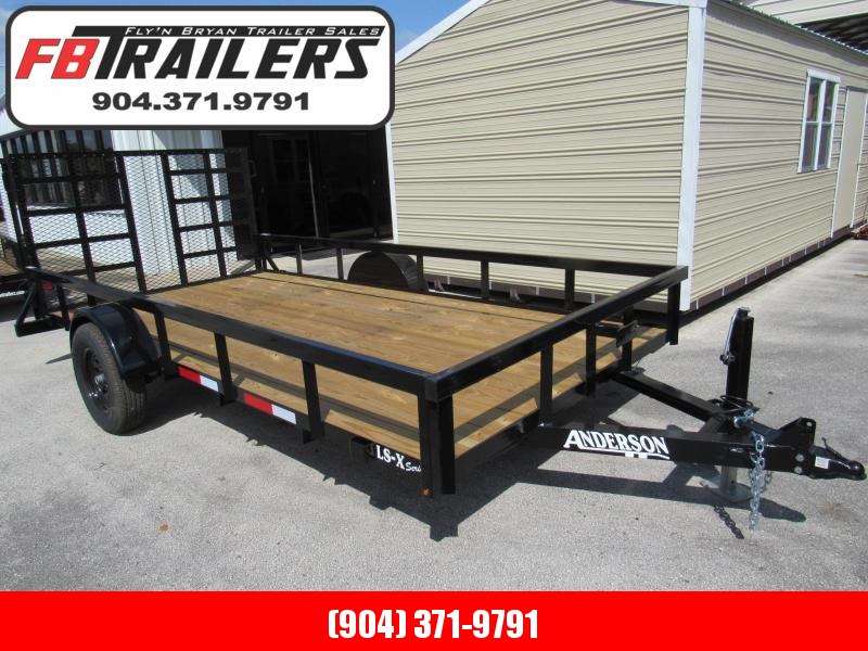 2022 Anderson Manufacturing 7X14 LSX HD Utility Trailer 2022 Anderson Manufacturing 7X14 LSX HD Utility Trailer