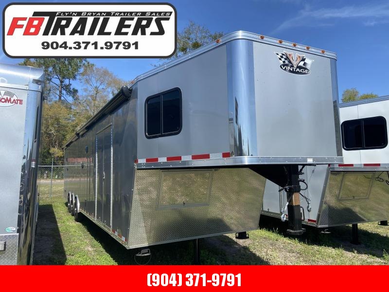 2020 Vintage Trailers 44ft Goosneck Bath Package Car / Racing Trailer 2020 Vintage Trailers 44ft Goosneck Bath Package Car / Racing Trailer