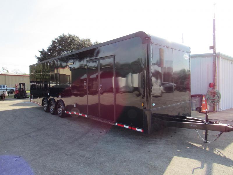 2021 Cargo Mate 34Ft Black Out Bath Package Eliminator Car / Racing Trailer 2021 Cargo Mate 34Ft Black Out Bath Package Eliminator Car / Racing Trailer