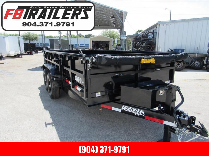 2022 Anderson Manufacturing 7X14 Dump Trailer 2022 Anderson Manufacturing 7X14 Dump Trailer