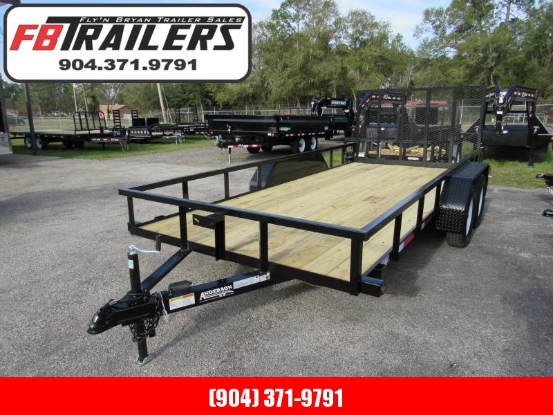 2020 Anderson Manufacturing 7X16 Utility Trailer 2020 Anderson Manufacturing 7X16 Utility Trailer