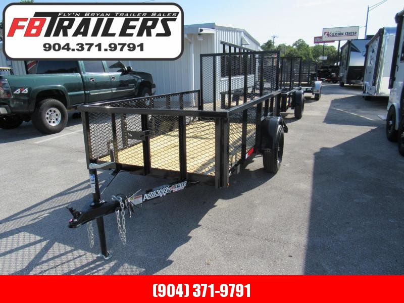 2023 Anderson Manufacturing 5X10 with 2ft Mesh Sides Utility Trailer 2023 Anderson Manufacturing 5X10 with 2ft Mesh Sides Utility Trailer