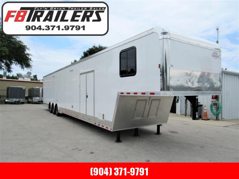 2021 Cargo Mate 48ft Gooseneck Bath Package Car / Racing Trailer 2021 Cargo Mate 48ft Gooseneck Bath Package Car / Racing Trailer