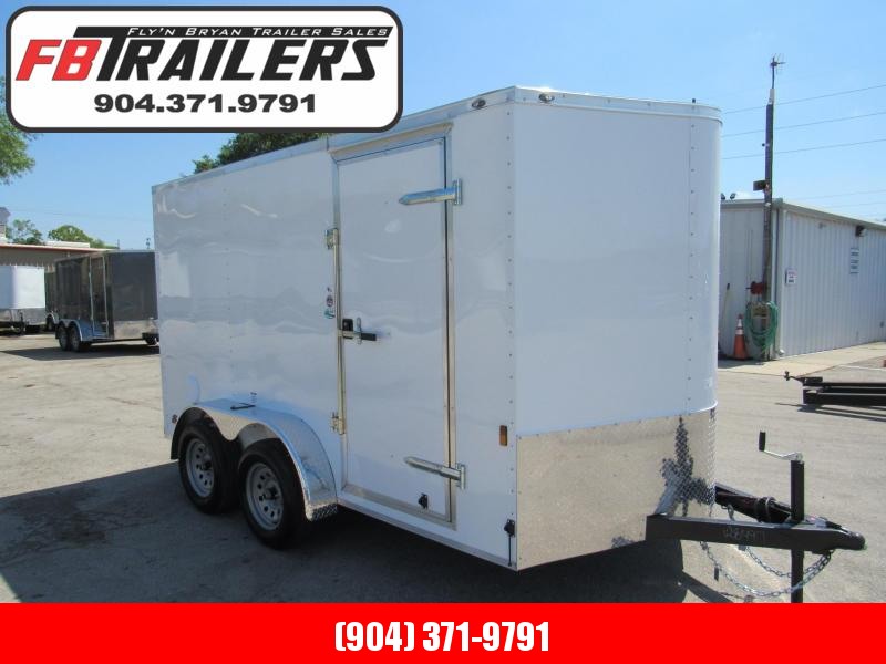 2020 Continental Cargo 7X12 Tandem Enclosed Cargo Trailer 2020 Continental Cargo 7X12 Tandem Enclosed Cargo Trailer