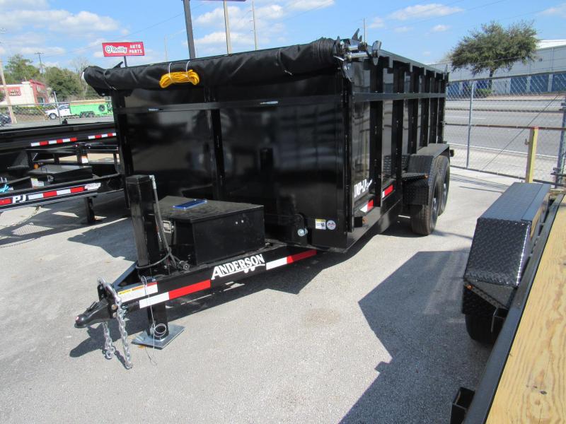 2022 Anderson Manufacturing 7X14 Stillwell Hydraulic Jacks Dump Trailer