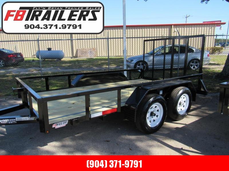 2021 Anderson Manufacturing 6X12 Tandem Utility Trailer 2021 Anderson Manufacturing 6X12 Tandem Utility Trailer