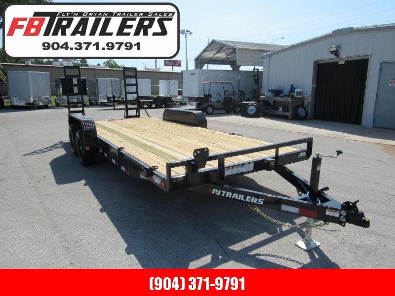 2022 PJ Trailers 20ft Car Hauler Equipment Trailer 2022 PJ Trailers 20ft Car Hauler Equipment Trailer