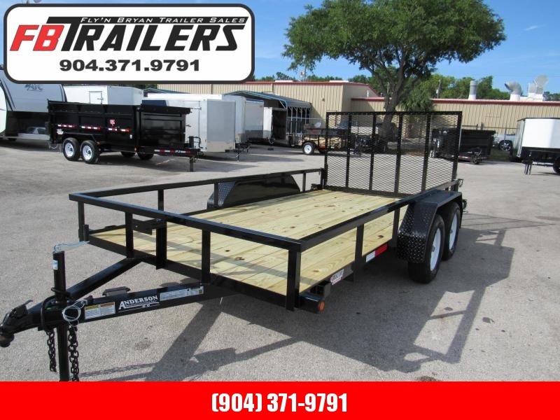 2020 Anderson Manufacturing 7X14 Utility Trailer 2020 Anderson Manufacturing 7X14 Utility Trailer