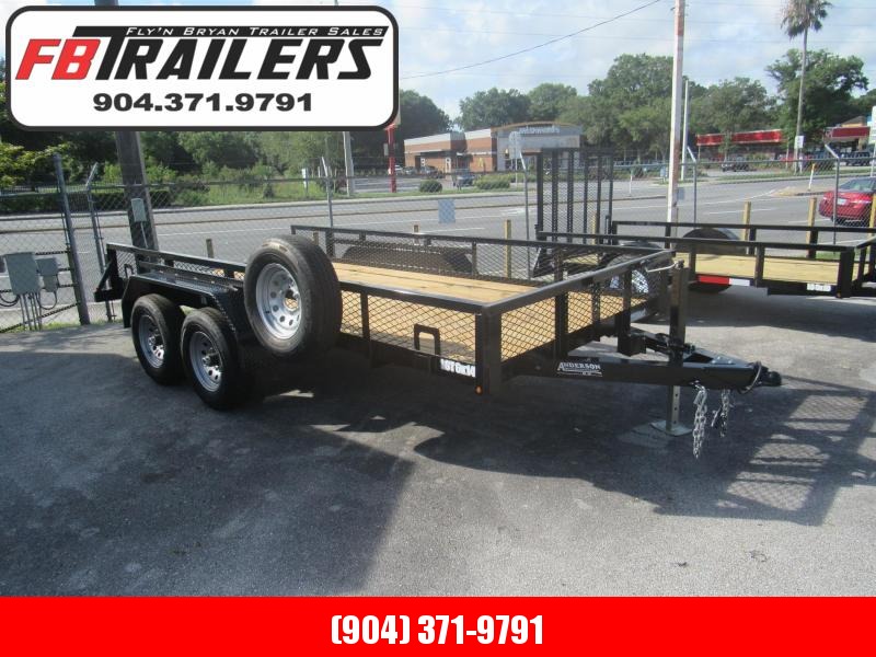 2020 Anderson Manufacturing 6X14 Utility Trailer 2020 Anderson Manufacturing 6X14 Utility Trailer