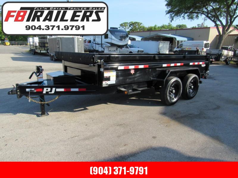 2021 PJ Trailers 14ft DL Low Pro Dump Trailer 2021 PJ Trailers 14ft DL Low Pro Dump Trailer