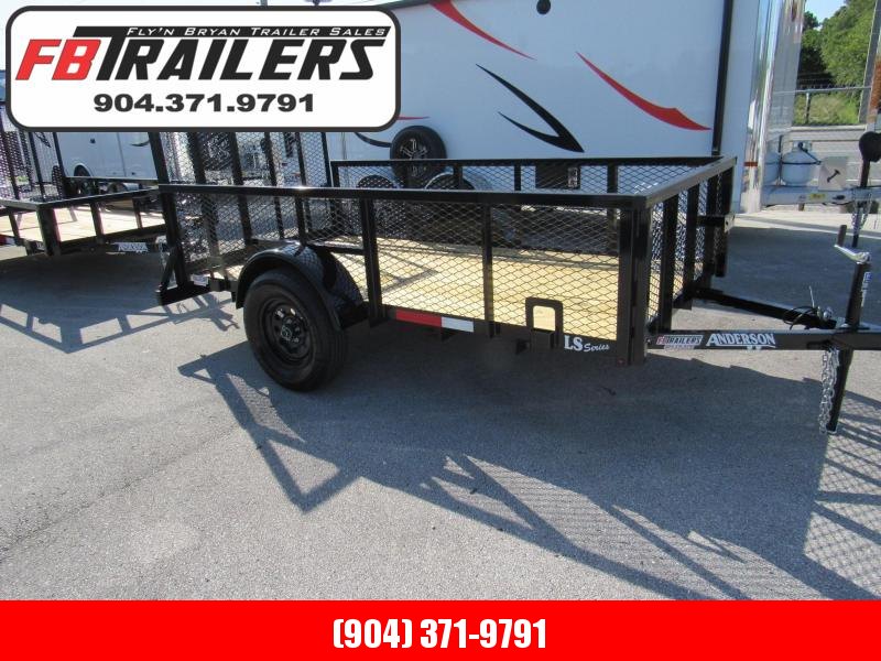 2022 Anderson Manufacturing 5X10 with 2ft Mesh Sides Utility Trailer 2022 Anderson Manufacturing 5X10 with 2ft Mesh Sides Utility Trailer