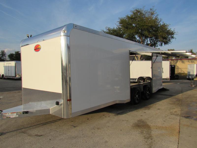 2023 Sundowner Trailers 24FT All Aluminum with Premium Escape Door Car