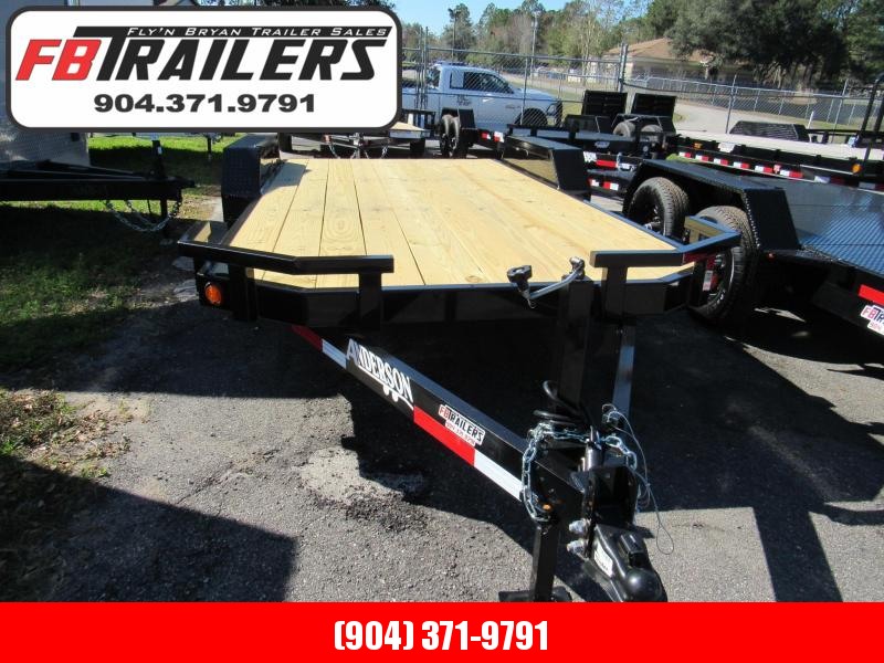 2022 Anderson Manufacturing 18ft Open Car Hauler Equipment Trailer 2022 Anderson Manufacturing 18ft Open Car Hauler Equipment Trailer