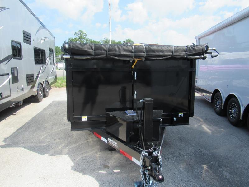 2020 Anderson Manufacturing 7X14 4ft High Side Hydraulic Jack Dump Trailer 2020 Anderson Manufacturing 7X14 4ft High Side Hydraulic Jack Dump Trailer
