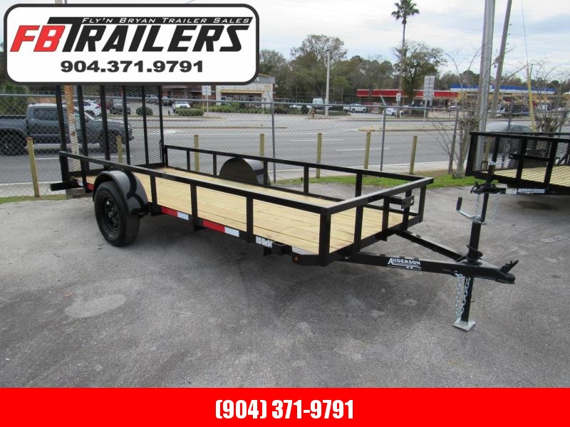 2020 Anderson Manufacturing 5X14 Single Axle Utility Trailer 2020 Anderson Manufacturing 5X14 Single Axle Utility Trailer