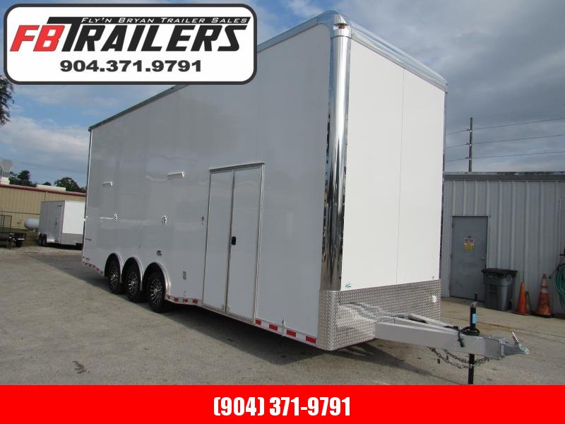 2023 Cargo Mate 28ft Aluminum Frame Stacker Car / Racing Trailer 2023 Cargo Mate 28ft Aluminum Frame Stacker Car / Racing Trailer