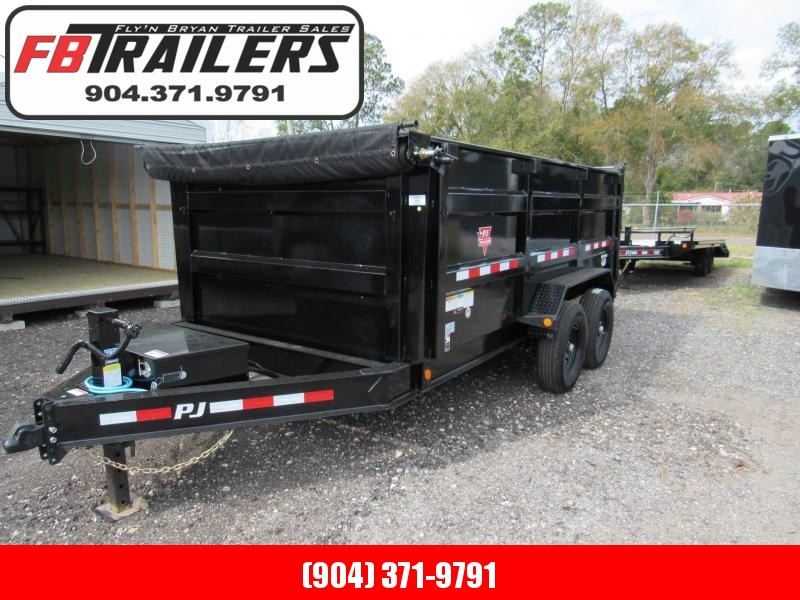 2021 PJ Trailers 7X14 with 4ft High Side Dump Trailer 2021 PJ Trailers 7X14 with 4ft High Side Dump Trailer