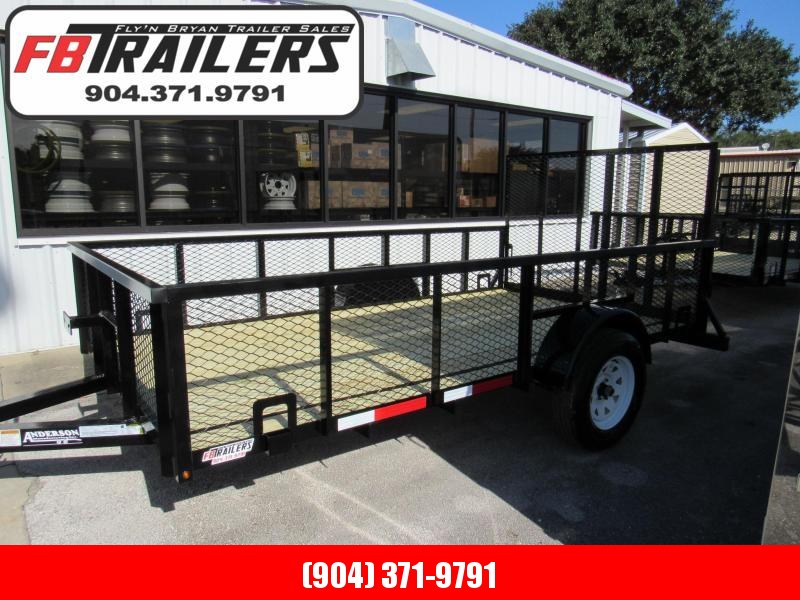 2021 Anderson Manufacturing 6X12 with 2ft Mesh Sides Utility Trailer 2021 Anderson Manufacturing 6X12 with 2ft Mesh Sides Utility Trailer