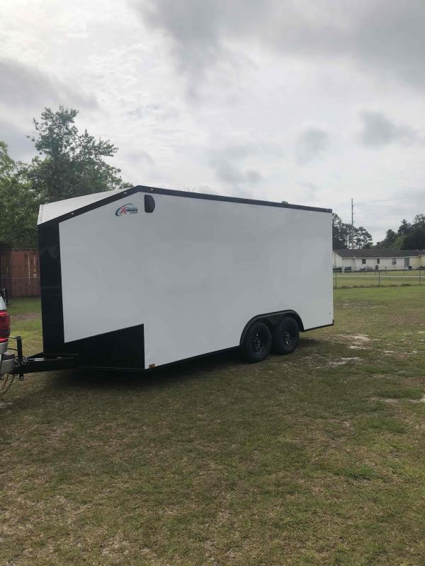 2022 Wells Cargo 7x14' Fastrac Deluxe Enclosed Cargo Trailer 7000 GVW