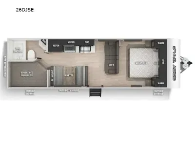 2022 Forest River RV 26DJSE