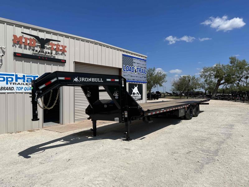 2022 Iron Bull FHG 102"X32' LOW PRO GN HYDRAULIC DOVE Flatbed Trailer