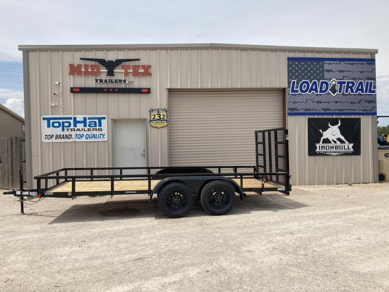 2023 Top Hat Trailers EP 77X16 Utility Trailer Mid Tex Trailers For