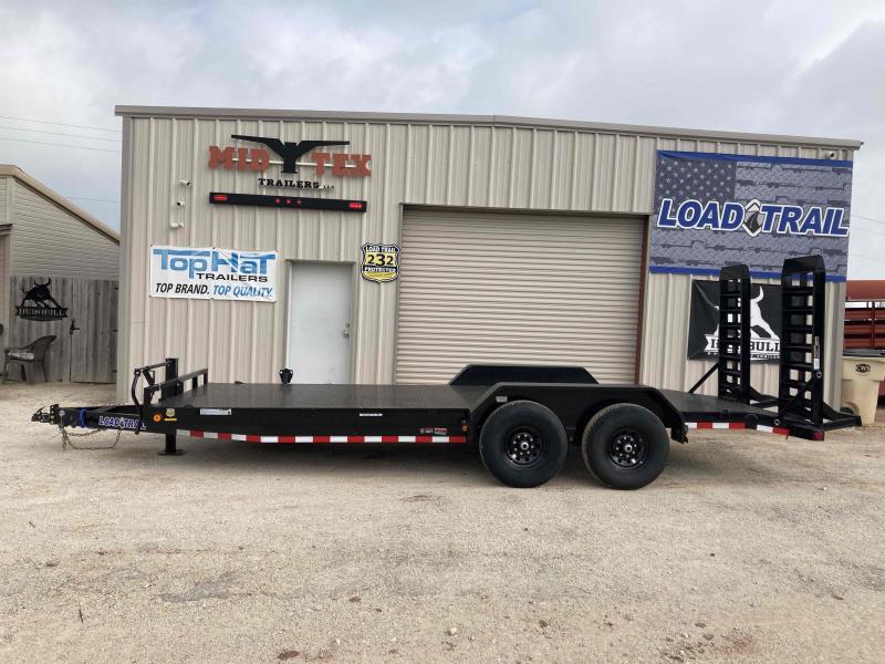 LOAD TRAIL 83" X 20' TANDEM AXLE EQUIPMENT TRAILER Mid Tex Trailers