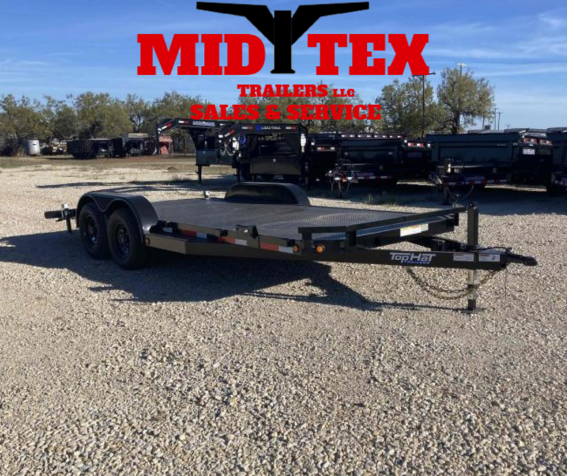 2024 TOP HAT ASCHHD 83X18 CAR HAULER Mid Tex Trailers For Sale in