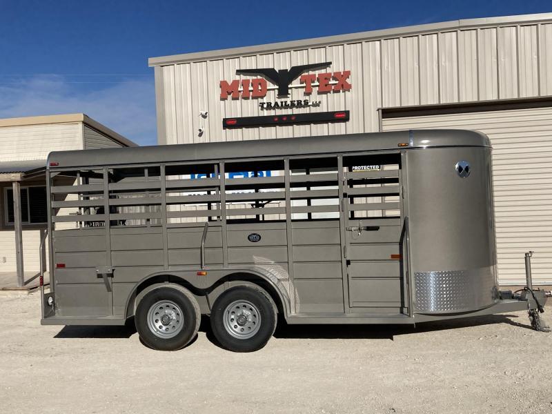 2021 W-W Trailer 6x16 Livestock Trailer