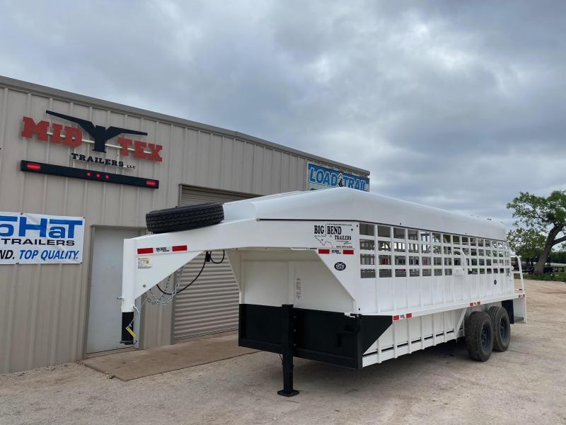 2022 Big Bend 20Ft Stock Trailer Livestock Trailer Mid Tex Trailers