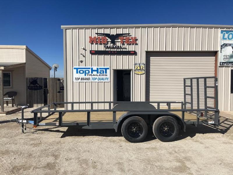 2024 Top Hat MP83x16 Utility Trailer Mid Tex Trailers For Sale in