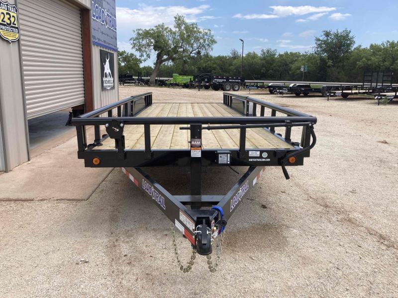 LOAD TRAIL 83" X 22' TANDEM EQUIPMENT W/SIDE RAILS Mid Tex Trailers